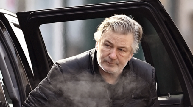 Cinema, la star di Hollywood Alec Baldwin è a Roma per girare due film