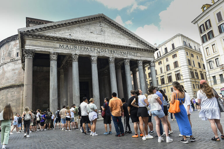 Pantheon: in cinque mesi un milione quattrocentomila visitatori