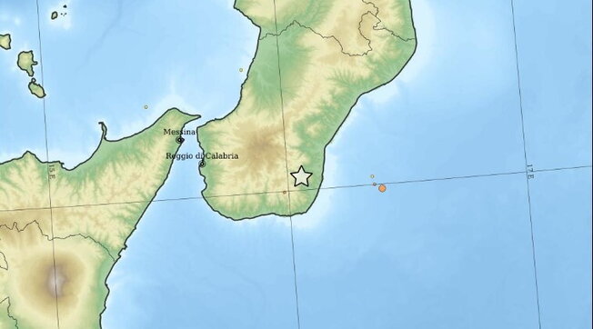 Forte scossa di terremoto in provincia di Reggio Calabria