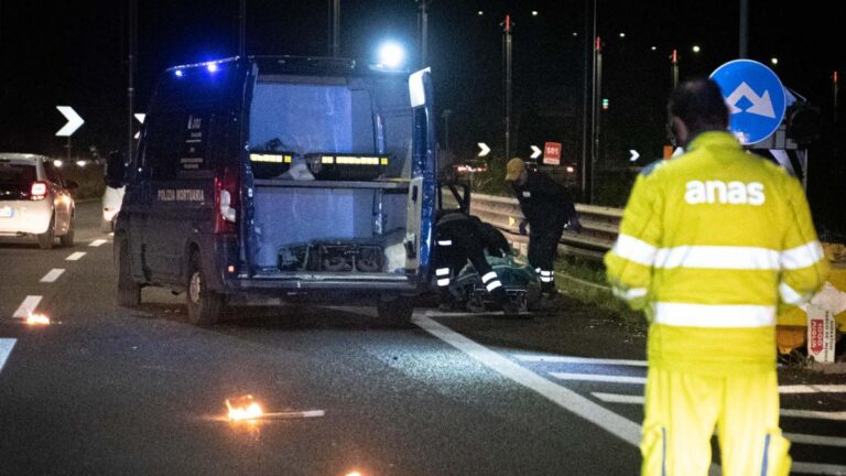 Un uomo travolto e ucciso sull’autostrada Roma Fiumicino