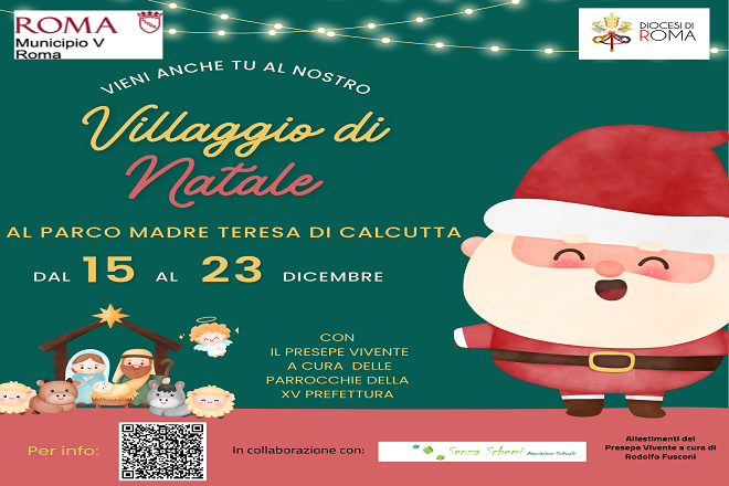 Municipio V. Arriva il “Villaggio           di Natale”