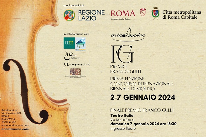 Premio Franco Gulli, concorso biennale internazionale di violino