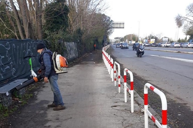 Piste ciclopedonali cittadine, prosegue manutenzione e pulizia di verde           e rifiuti