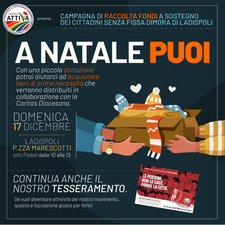 Domenica in piazza “A Natale Puoi”