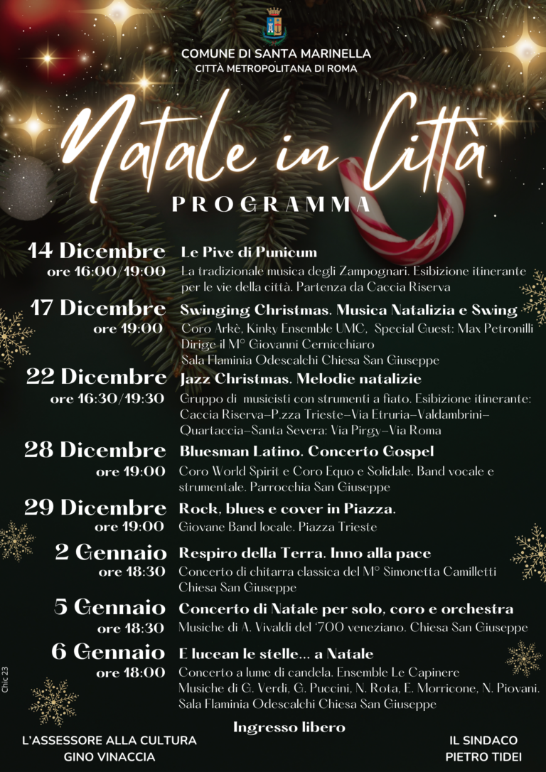 Arriva il “Natale in Città”