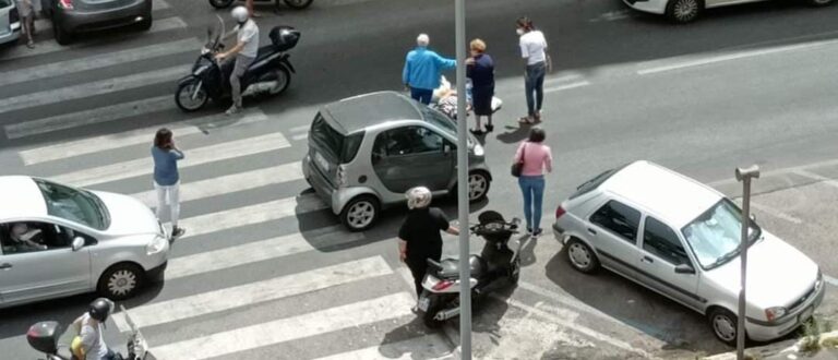 28enne investito ai Parioli mentre attraversa la strada